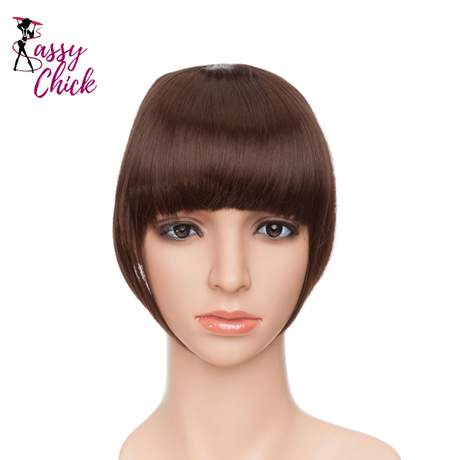 Clip In Bangs Hair Extensions Sassy Chick Logo
