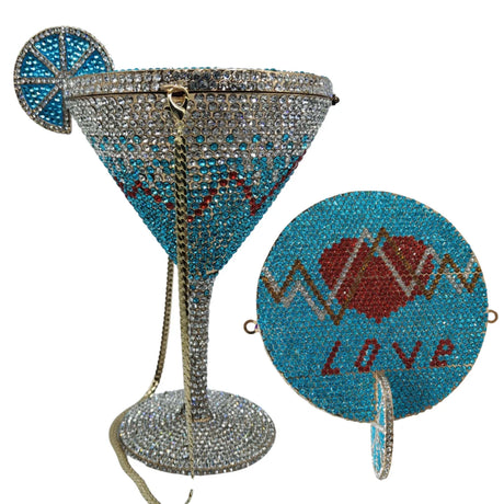 Cocktail Crystal  Clutch Rhinestone Women Evening Bag