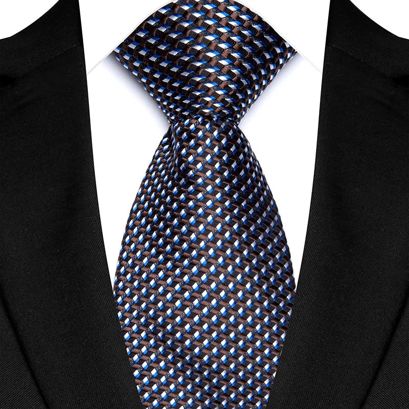 Green White Colorful 8cm Polyester Polka Dot Wedding Tie