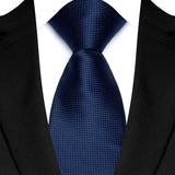 Blue Colorful 8cm Polyester Polka Dot Wedding Tie