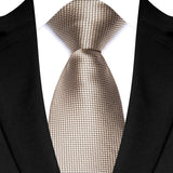 Gold Colorful 8cm Polyester Polka Dot Wedding Tie