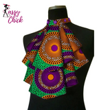Colorful Collar Detachable Scarf Sassy Chick Logo