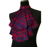 Red Blue scarf