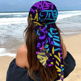 Colorful Graffiti Square Scarf Bandana
