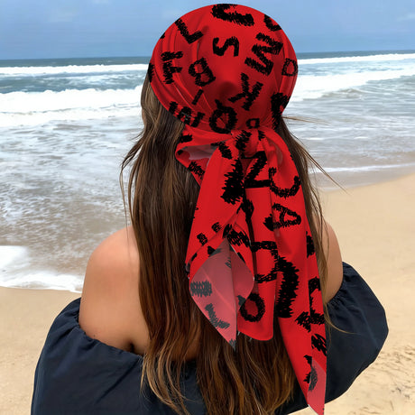 Colorful Graffiti Square Scarf Bandana