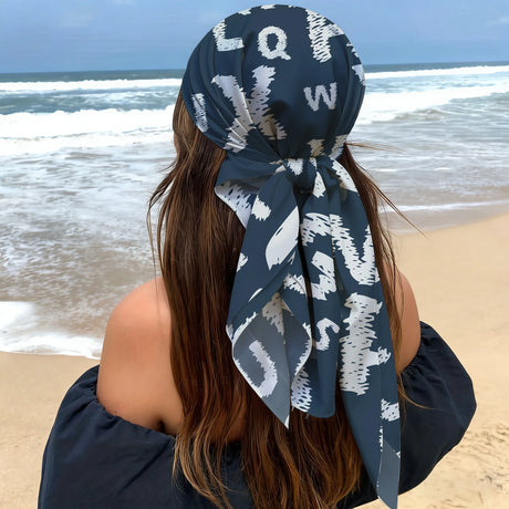 Colorful Graffiti Square Scarf Bandana