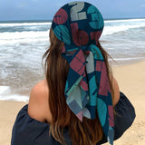 Colorful Graffiti Square Scarf Bandana