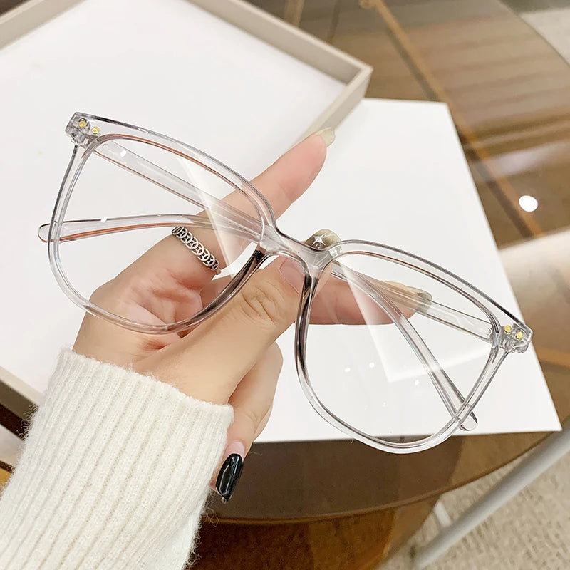 Transparent Computer Gaming Anti Eye Strain Eyeglasses