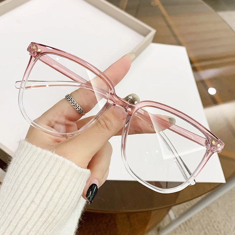 Transparent Computer Gaming Anti Eye Strain Eyeglasses