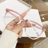 Transparent Computer Gaming Anti Eye Strain Eyeglasses