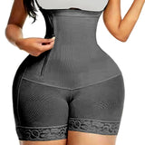 Black Corrective Girdles Bodysuits Shapewear