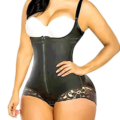 Black Corrective Girdles Bodysuits Shapewear