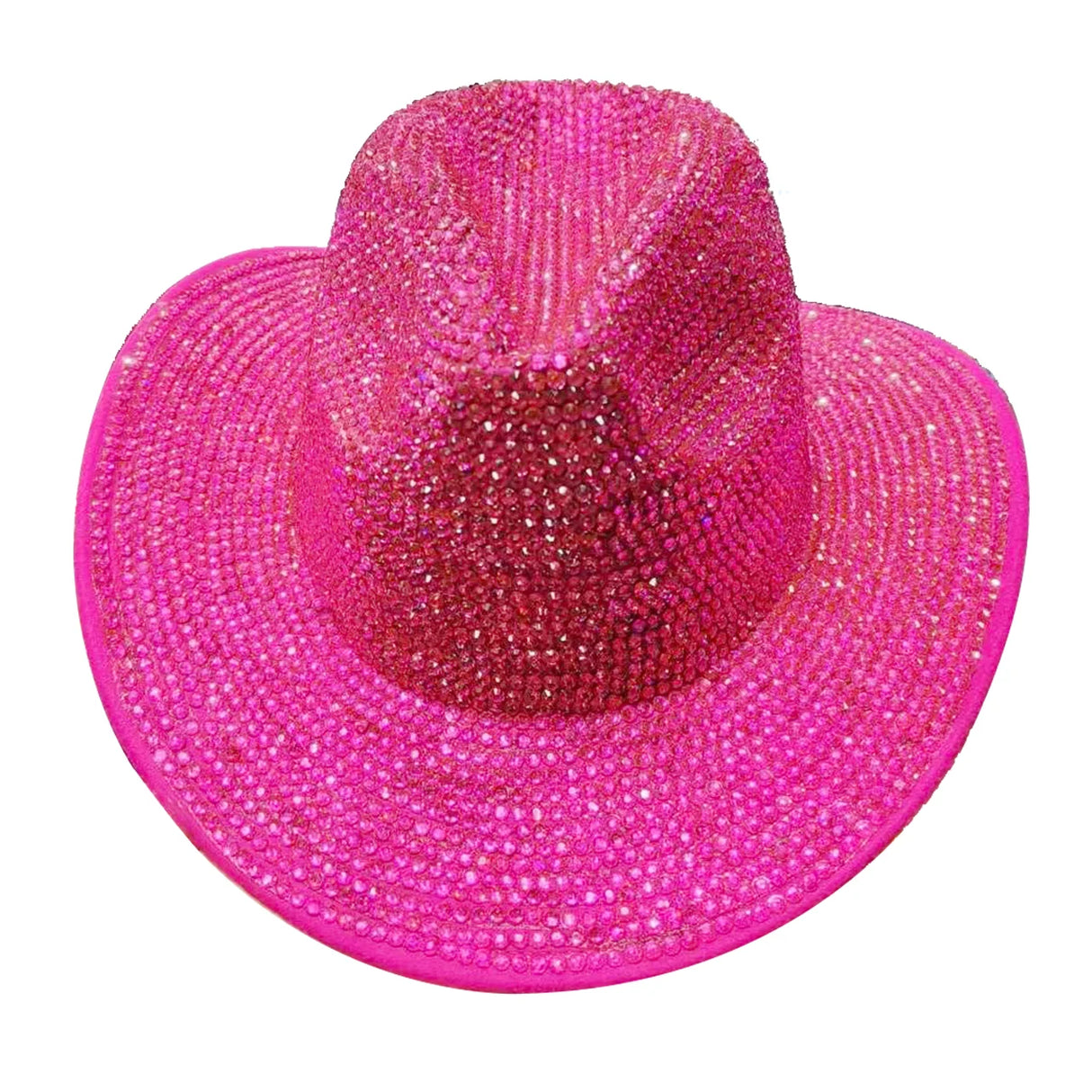 pink Cowboy Rhinestone Party Hat