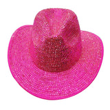 pink Cowboy Rhinestone Party Hat