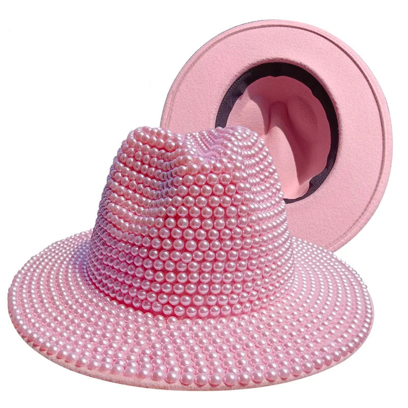 pink Cowboy Rhinestone Party Hat