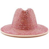 pink Cowboy Rhinestone Party Hat