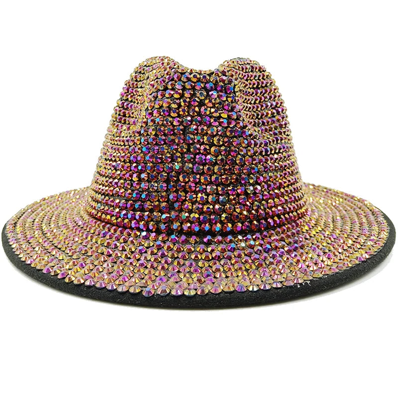 multi color Cowboy Rhinestone Party Hat