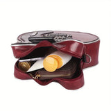 Compartment Creative Retro Electric Guitar Shaped Bag