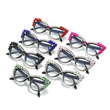 Crystal Cat Eye Anti-blue Light Eyewear