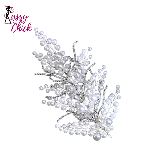 Crystal Tiaras Handmade Bridal Headband Sassy Chick Logo