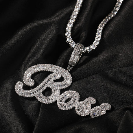 Silver Boss pendant