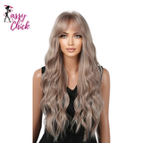 Curly Long with Bangs Synthetic Wigs Sassy Chick Logo