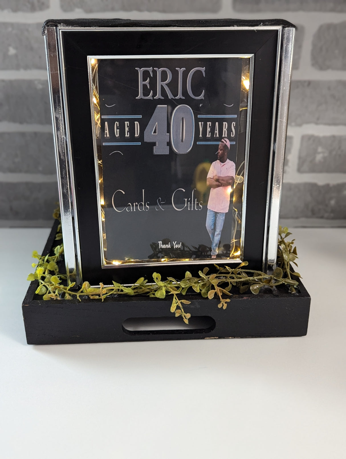 Custom Birthday/Wedding Card Box