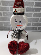 Custom Hand Crafted Snowman