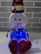 Custom Hand Crafted Snowman