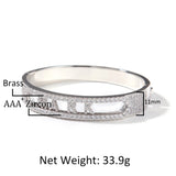 silver Custom Name Letter 26 Initial Bracelet size 