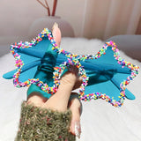 Blue Cute Fashion Colorful Star Shape Sunglasses