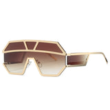 Cyberpunk Oversized Big Frame UV400 Sunglasses