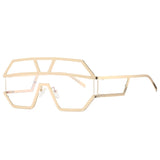 Cyberpunk Oversized Big Frame UV400 Sunglasses