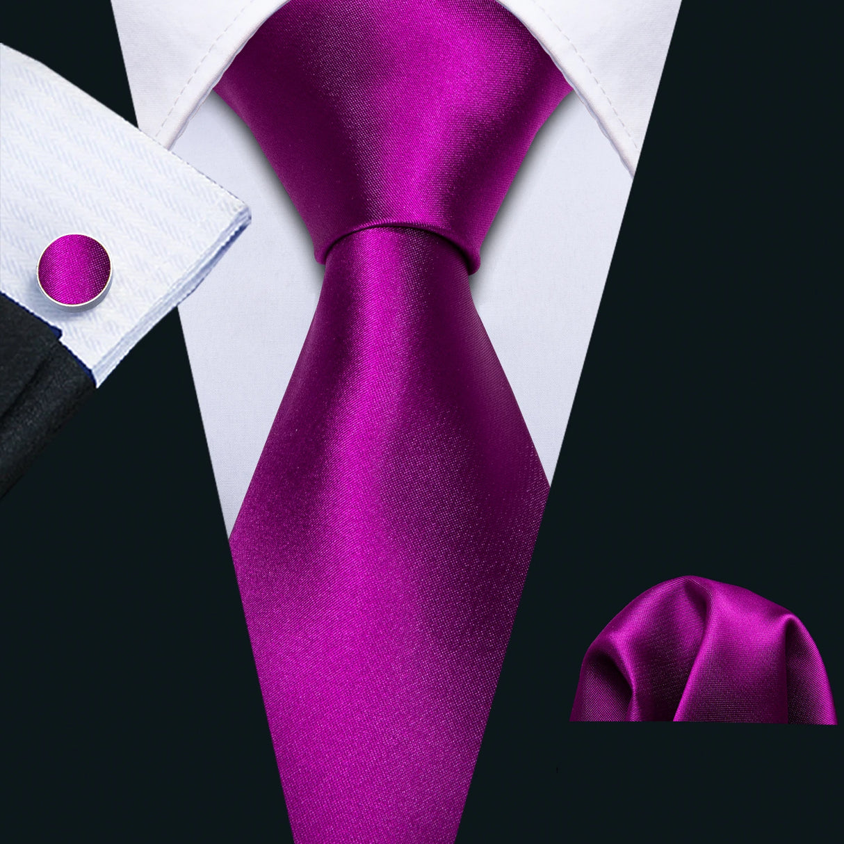pink necktie set