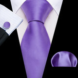 purple necktie set
