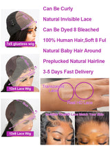 Deep Wave Wig Curly HD Lace Wig 13x6 Human Hair Wig