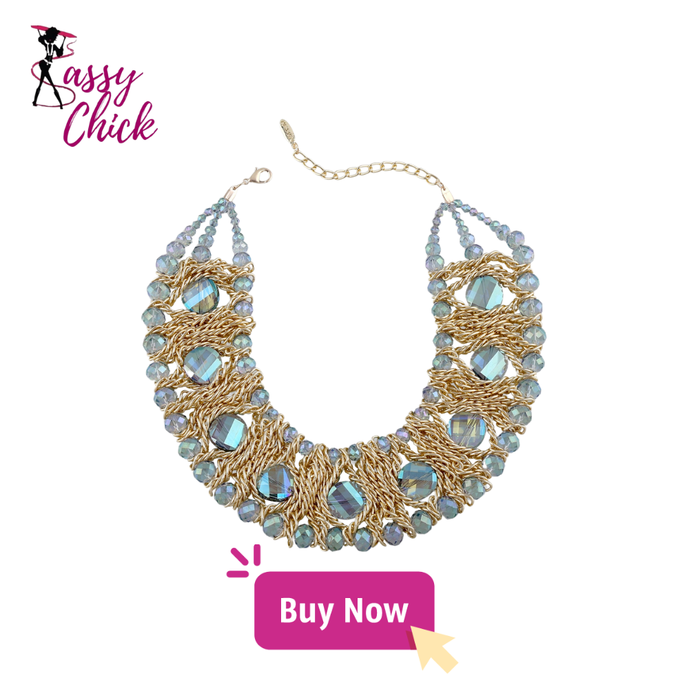 Design Women Crystal Necklace