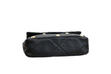 Black Diamond Lattice Handbags