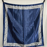 Dot Print Silk Bandana