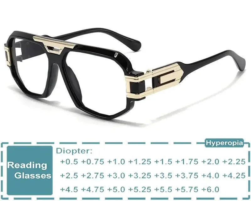 Double Bridge  Anti Blue Light Reading Glasses