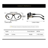 Size of Double Bridge  Anti Blue Light Reading Glasses