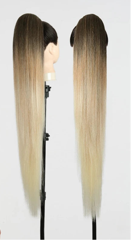Drawstring Synthetic 36 inch Long Ponytail