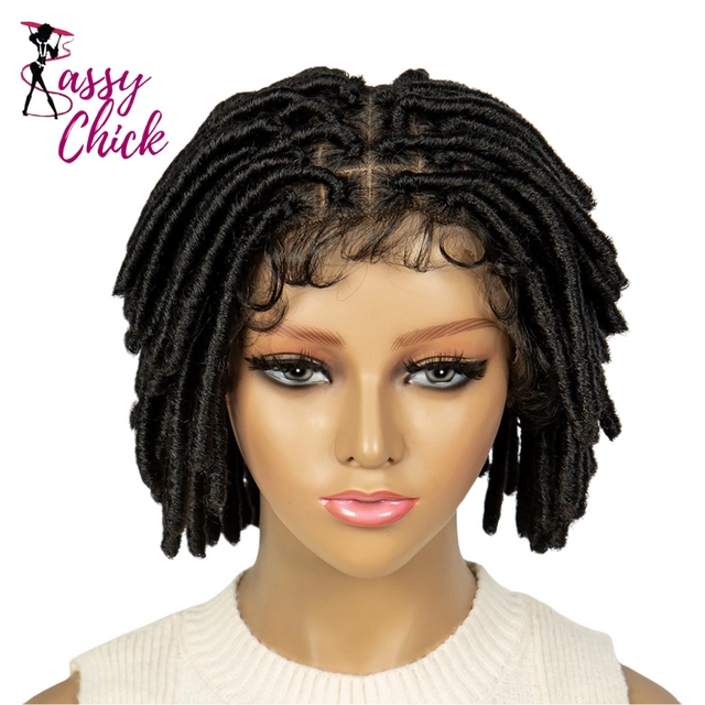 Dreadlock Faux Locs wig Sassy Chick Logo