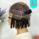 Dreadlock Faux Locs wig cap size