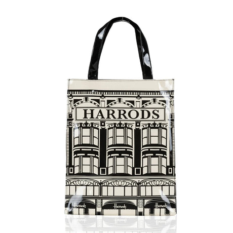 silver tote bag