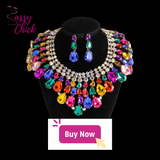 Elegant Banquet Geometric Rhinestone Jewelry Accessories