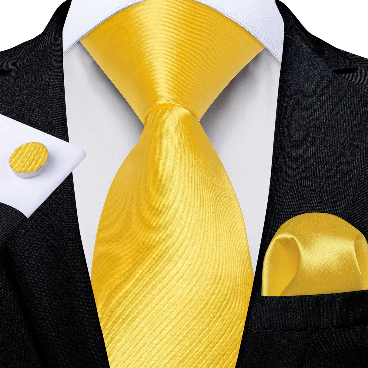 Elegant Beige Yellow Floral Plaid Paisley Men Ties