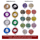 Elegant Bright Rhinestone Bridal Crown Wedding Hairpiece