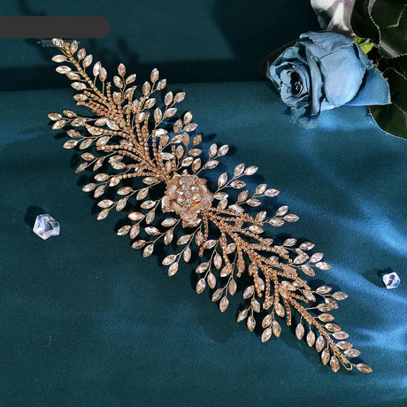 Elegant Rhinestone Bridal Headband – Wedding Hair Accessories