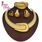 Exaggerate Wide Jewelry Set Sassy Chick Logo
